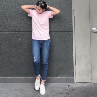 áo thun trơn basic HM  cổ tròn vnxk