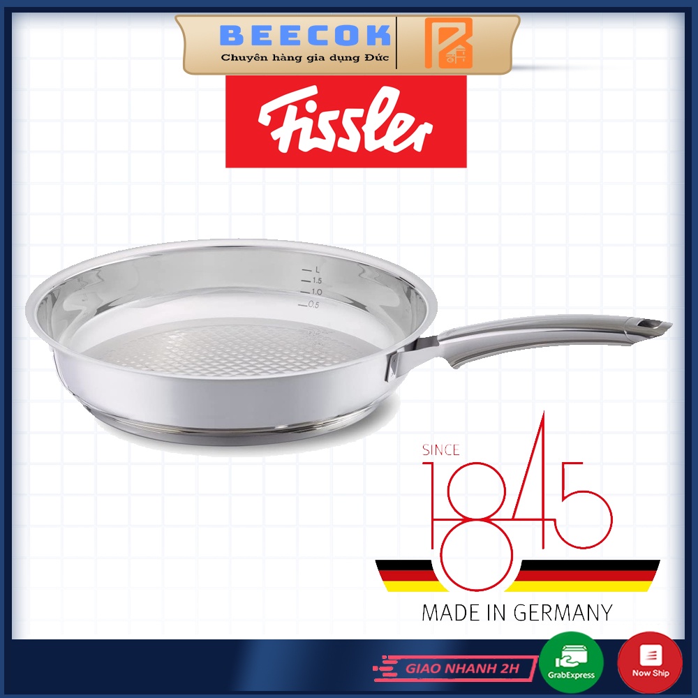 Chảo inox Fissler Crispy Steelux Premium 24-28cm