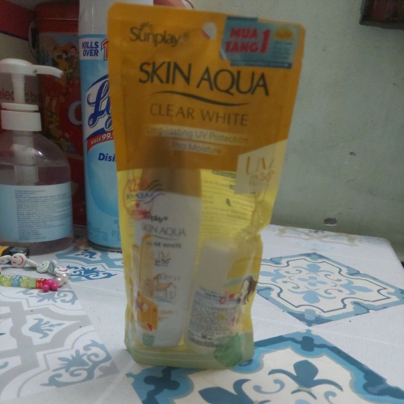 Chống Nắng Sunplay SKIN AQUA CLEAR WHITE SPF 50+/PA++++
