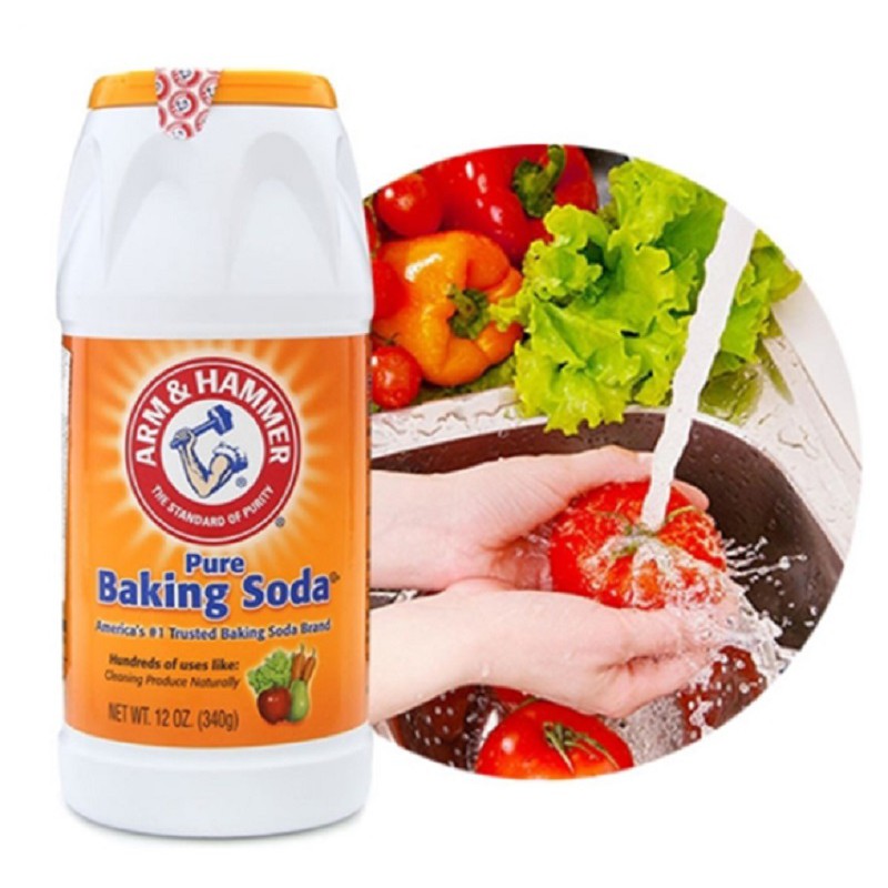 Bột Baking Soda Đa Công Dụng 454g / Bột Baking Soda Chuyên Rửa Rau Củ 340g