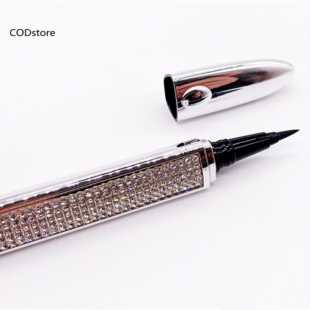 Bút kẻ mắt màu đen chống phai màu dầu lâu trôi đính đá lấp lánh dành cho nữ
 | BigBuy360 - bigbuy360.vn