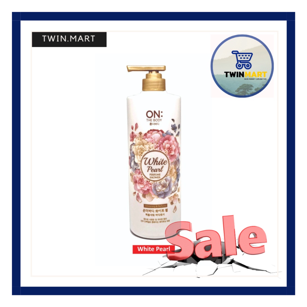 [ĐƠN 299K TẶNG DẦU GỘI 36K] Date xa 2024 TPHCM Sữa tắm hương nước hoa On: The Body Perfume 2021 - Hàn Quốc - White Pearl