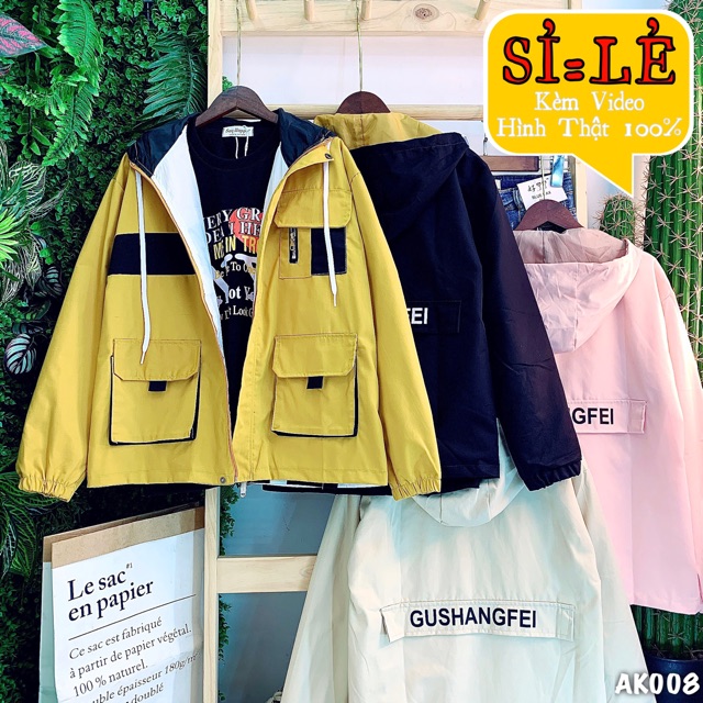 🌵 𝐓𝐡𝐞𝐔𝐥𝐳𝐳𝐚𝐧𝐠 🌵 008 Áo Khoác Bomber Jacket 2 Lớp Mẫu Mới Unisex, The Ulzzang Bán Sỉ | BigBuy360 - bigbuy360.vn