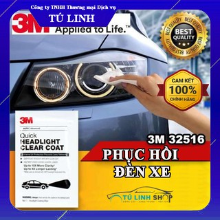 Dung dịch phủ bóng bảo vệ và chống ố đèn pha ô tô 3M 32516