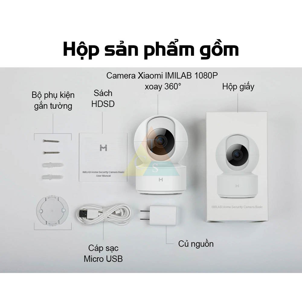 Camera giám sát Xiaomi PTZ SE xoay 360 độ 1080P