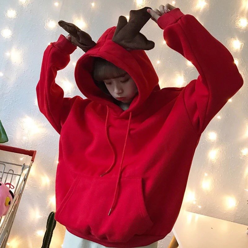 🎄 Áo hoodie tuần lộc mẫu mới cực xinh đón Noel 🎄