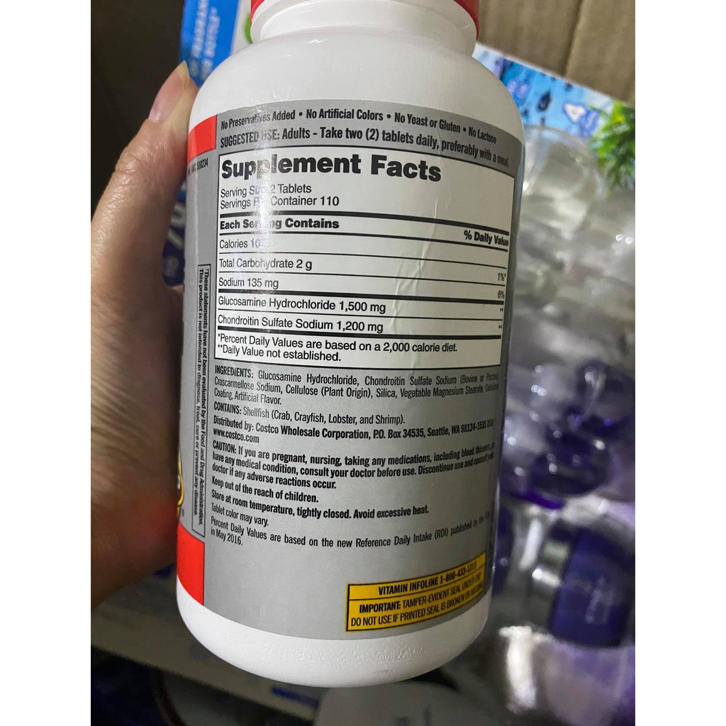 Chonroitin 1200mg 220 viên Mỹ | BigBuy360 - bigbuy360.vn