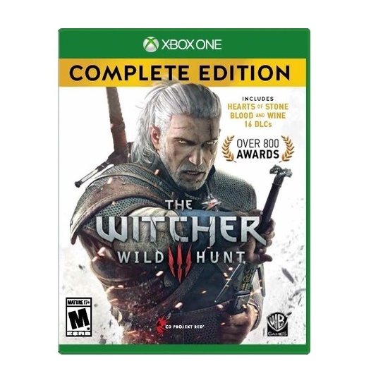 Đĩa Game Xbox One The Witcher 3 Wild Hunt Complete Edition