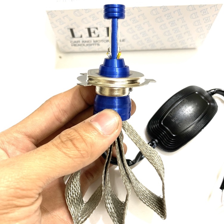 Đèn led CYT 2 Tim Siêu Sáng Chân h4 CỰC SÁNG