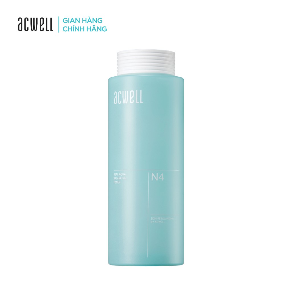 Nước Cân Bằng Cấp Nước Acwell Real Aqua Balancing Toner 160ml