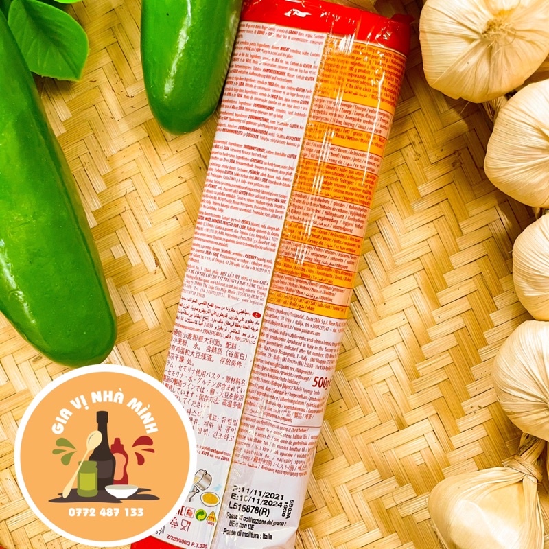 MÌ Ý SPAGHETTI PASTA ZARA HIỆN CÔ GÁI BÔNG LÚA 500GR