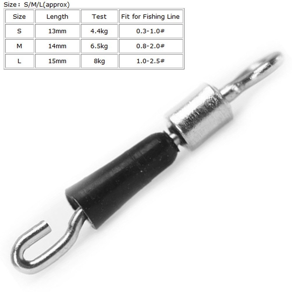 Set 30 móc nối dây câu cá chuyên dụng chất lượng cao