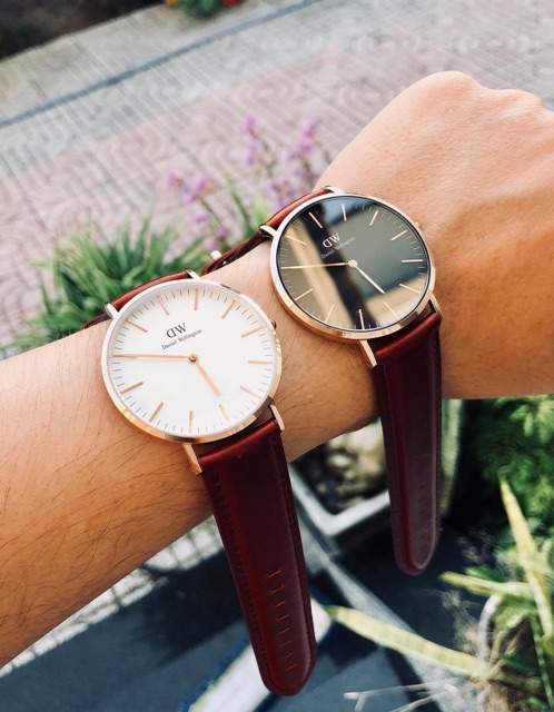 Đồng Hồ Nam Nữ Daniel Wellington - Classic Black Sheffield