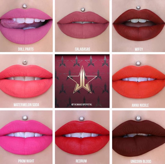 Set son mini Jeffree Star The Mini Velour Liquid Lipsticks: Reds &amp; Pinks