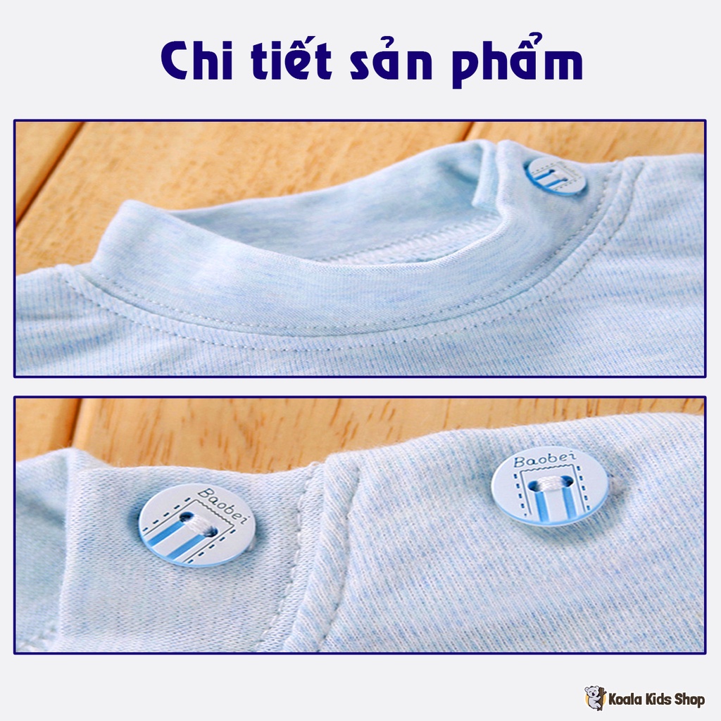 Bộ quần áo thun thu đông bé trai Đồ bộ dài tay cotton dài tay trẻ em từ 2 - 7 tuổi
