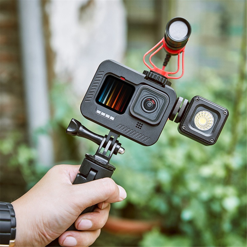 Vỏ bảo vệ bằng hợp kim nhôm chống rơi cho máy ảnh Gopro- Hero9 Action | BigBuy360 - bigbuy360.vn
