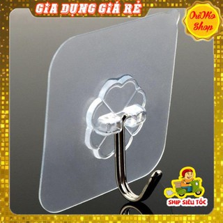 🔥𝐒𝐈𝐄̂𝐔 𝐇𝐎𝐓🔥  Móc Dán Tường Siêu Dính Chịu Lực Treo Đồ, Quần Áo, Móc Treo Nhà Tắm Nhà Bếp