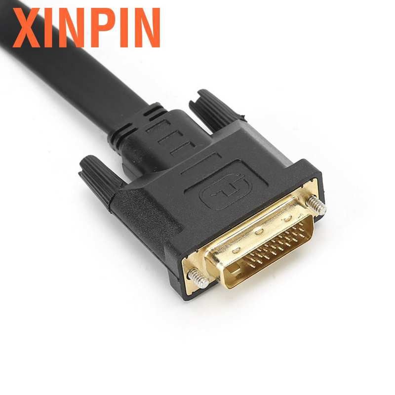 Cáp Chuyển Đổi Xinpin Dvi D Dual Link 24 + 1 Pin Male Sang Vga Female