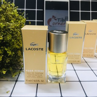 Nước Hoa Nữ Lacoste vàng 15ml Chính Hãng