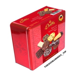 Bánh Quiches Biscuit Koniglich hộp sắt 750g