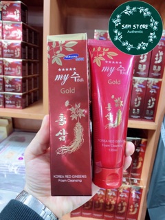 Sữa rửa mặt Sâm đỏ Hàn Quốc