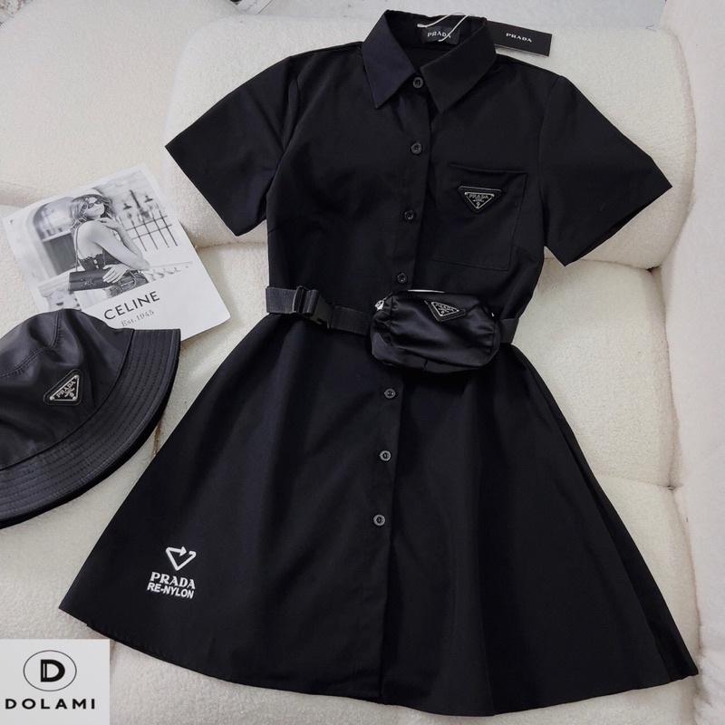 Váy prada kèm túi