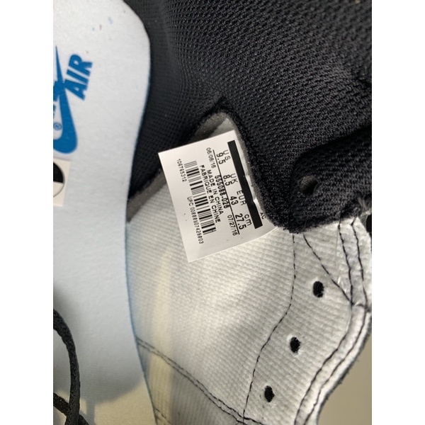 Giày sneaker air jordan1 high og "top3"