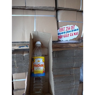 Hộp  carton 25x10x10 (59 cái) và 2 cuộn keo