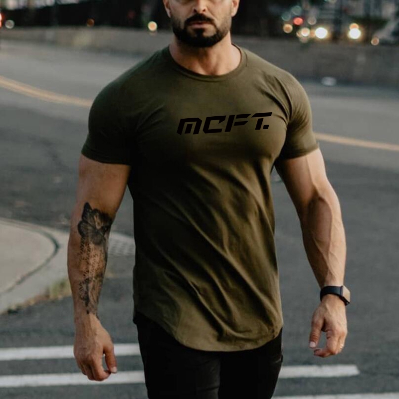 Áo Thun Thể Thao Cổ Tròn Ngắn Tay Thời Trang Dành Cho Nam