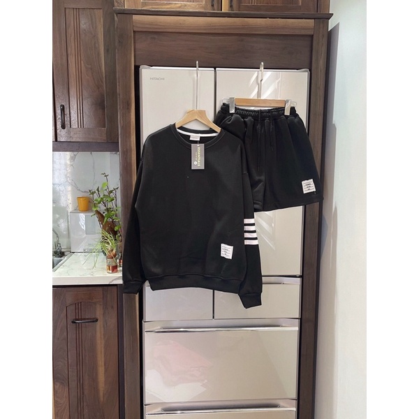 SET NỈ THOM Q SHORT ✅Chất nỉ bông dày dặnnn >> thiết kế trẻ trung