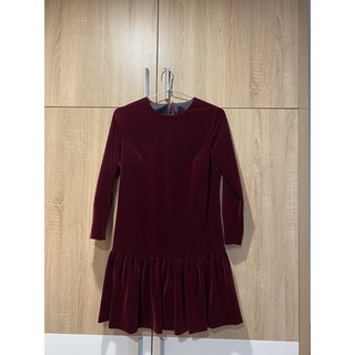 Pass váy nhung đỏ size M