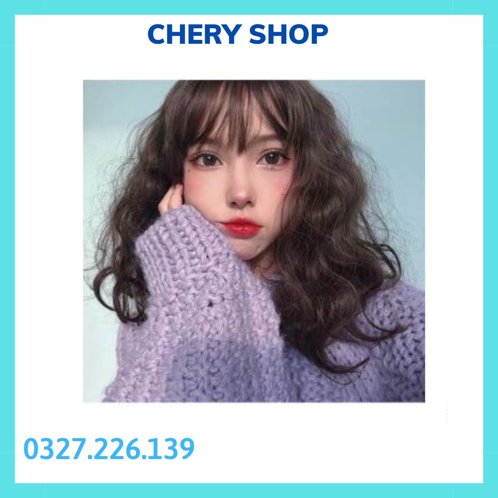 Tóc giả nguyên đầu xù lỡ ❤️ FREESHIP ❤️ tóc cả đầu xù lỡ D3057