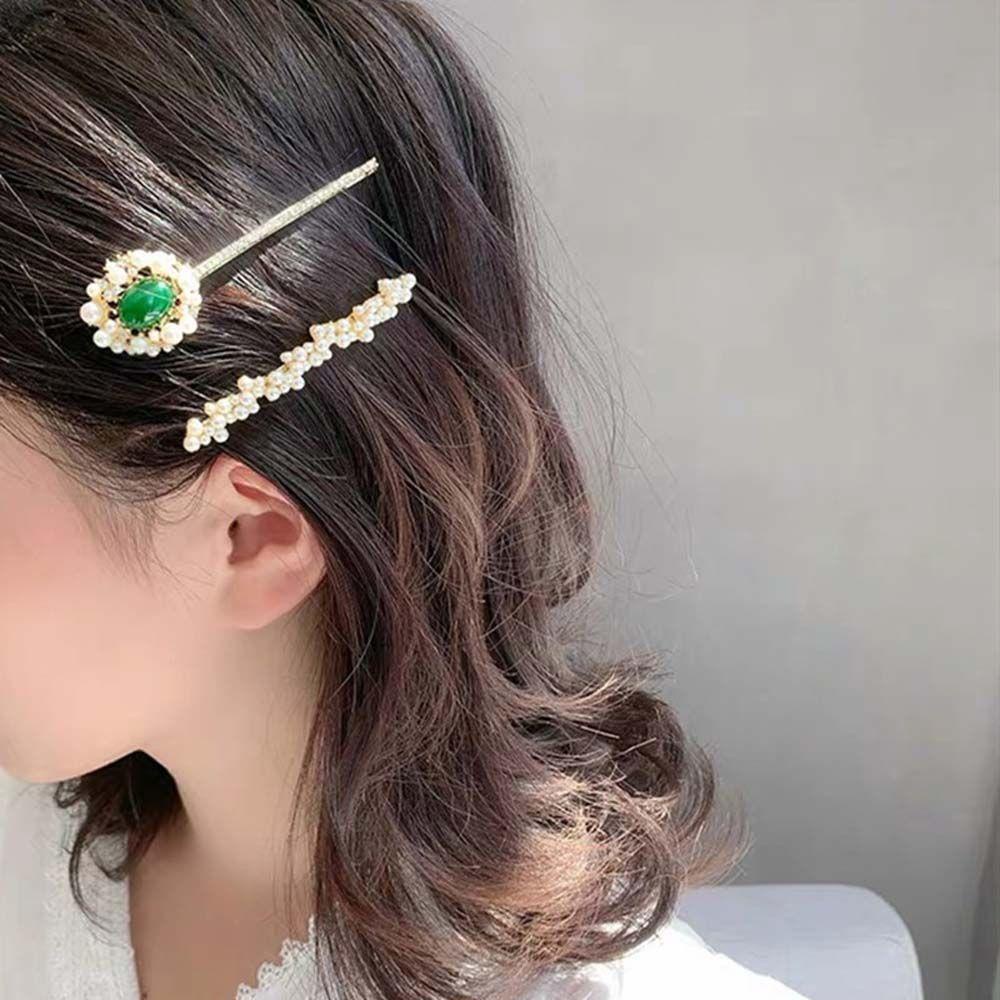 Kẹp Tóc Mái Màu Đỏ / Xanh Dương Sang Trọng WMES15H|Túi Xách Màu Xanh Lá Cây Thời Trang|Áo Kiểu Hàn Quốc Thiết Kế Trẻ Trung Cá Tính