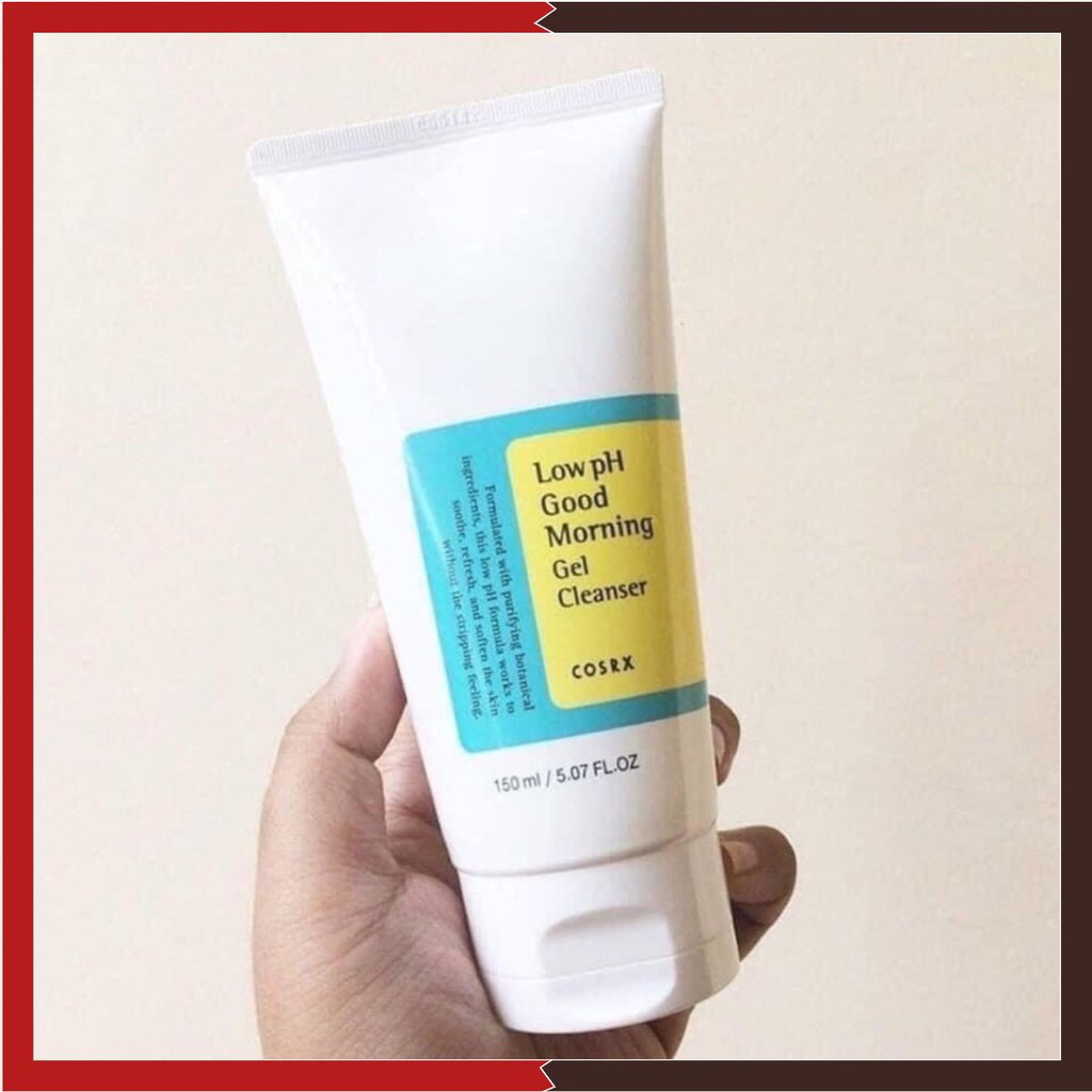 Sữa rửa mặt Cosrx Low Ph Good Morning Gel Cleanser 150ml ঔ🅷