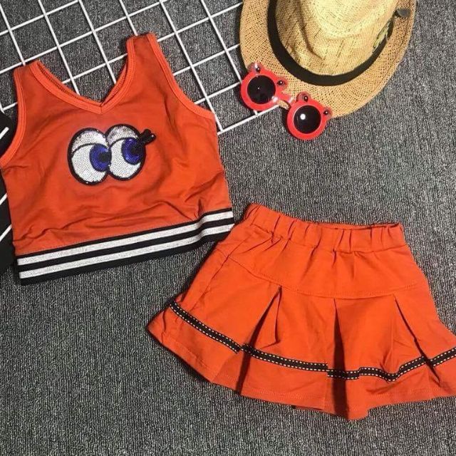 Set cv kết hợp áo ctoptop Vải cotton 4 chiều cao cấp, thiết kế mới lạ, lên dáng cực yêu.
