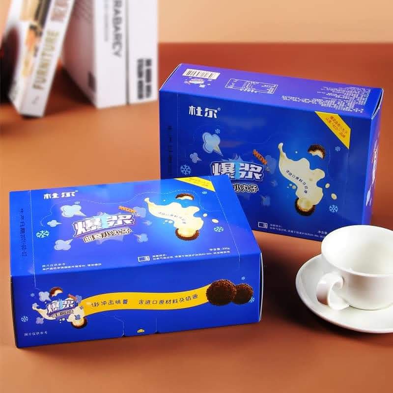 [ Sẵn hàng - Cực ngon ] Bánh Oreo Socola Nhân Chảy 3 Lớp Siêu Ngon - Hộp 308gr (30 viên )