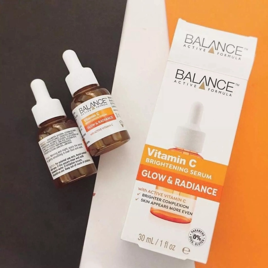 Serum Balance Vitamin C Brightening Serum Glow & Radiance-Tinh Chất VitaminC Thế Hệ Mới 30ml