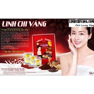 TẮM TRẮNG SỮA NON TINH CHẤT CÀ PHÊ LINH CHI VÀNG