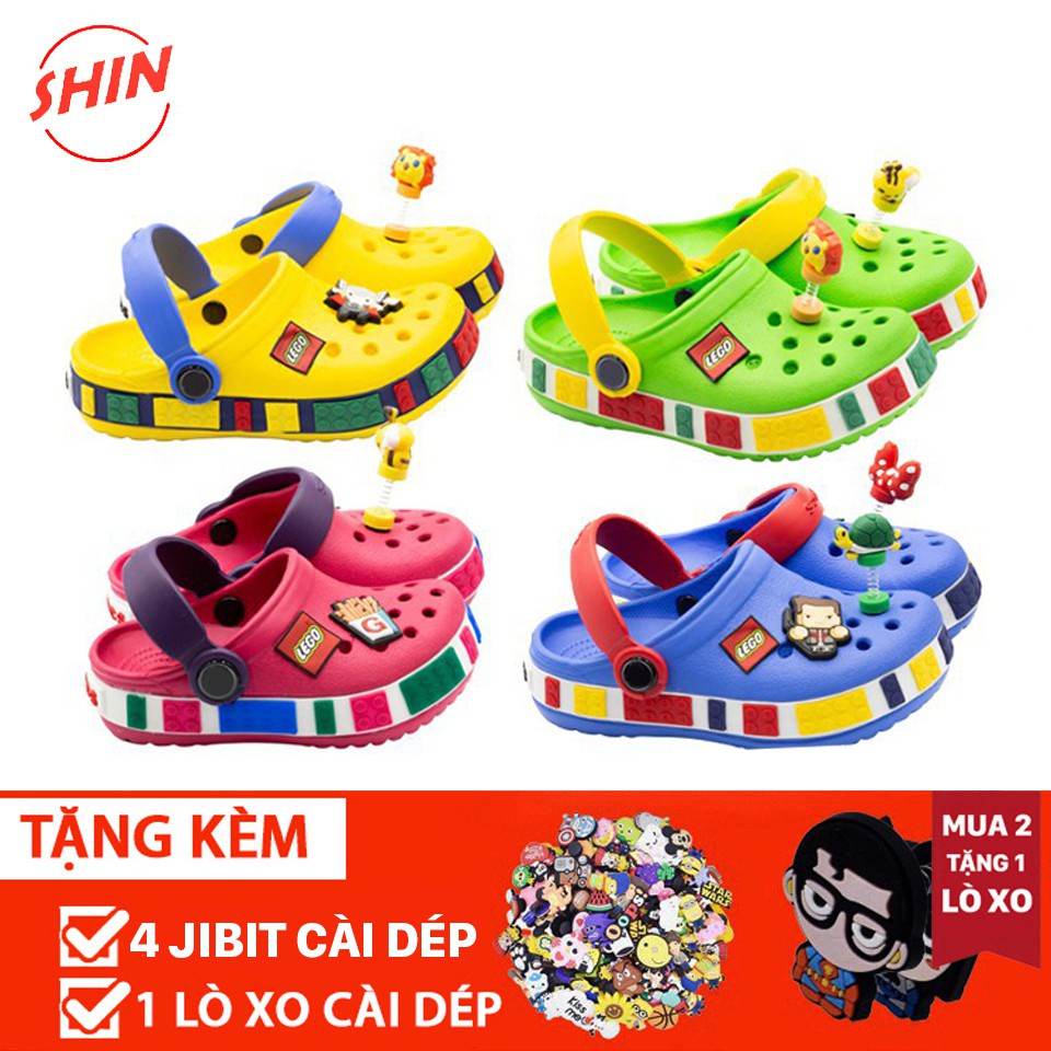 dép nhí cute cao cấp Giày dép bít đầu hotrend LG12