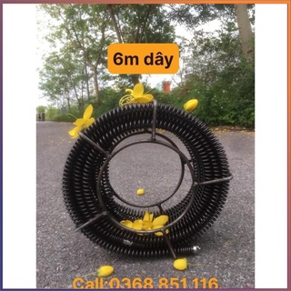 Dây thông tắc cống dài 6M