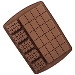 Khuôn silicone làm bánh pudding / chocolate không dính 6 ngăn DIY