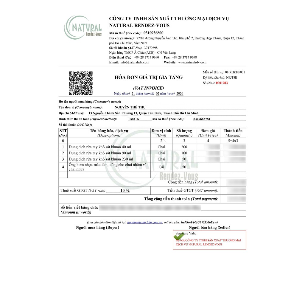 Nước rửa tay khô hàrmonis Hand Sanitizing Gel, diệt khuẩn 99.9%, không gây khô da, không chứa Paraben, SLS | BigBuy360 - bigbuy360.vn