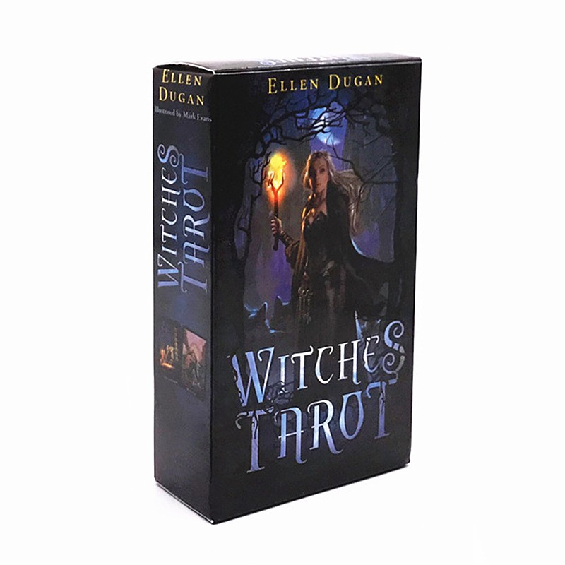 Witches Tarot Cards Box Set Game English Tarot Deck Table Card Game Board Games Party Playing Cards Entertainment Family Games