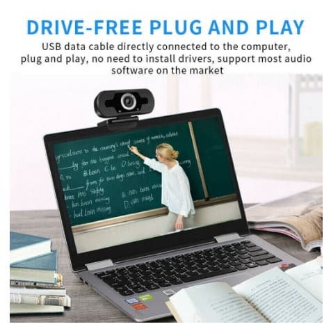 Webcam USB HD 1080P cho máy tính LAPTOP DESKTOP | BigBuy360 - bigbuy360.vn