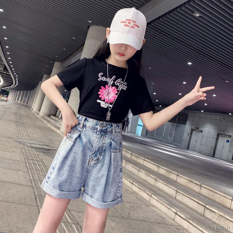 cỡ lớn nữ học sinh tiểu trung cơ sở mùa hè cô gái nổi tiếng phiên bản Hàn Quốc của Bộ đồ tây phong cách mới Trang