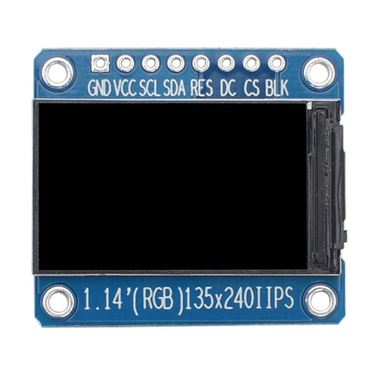 #cz 1.14 Inches TFT Display IPS LCD Display Module ST7789 135 * 240 SPI Screen