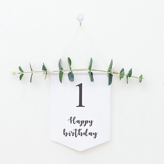 Banner Cờ Vải Happy Birthday