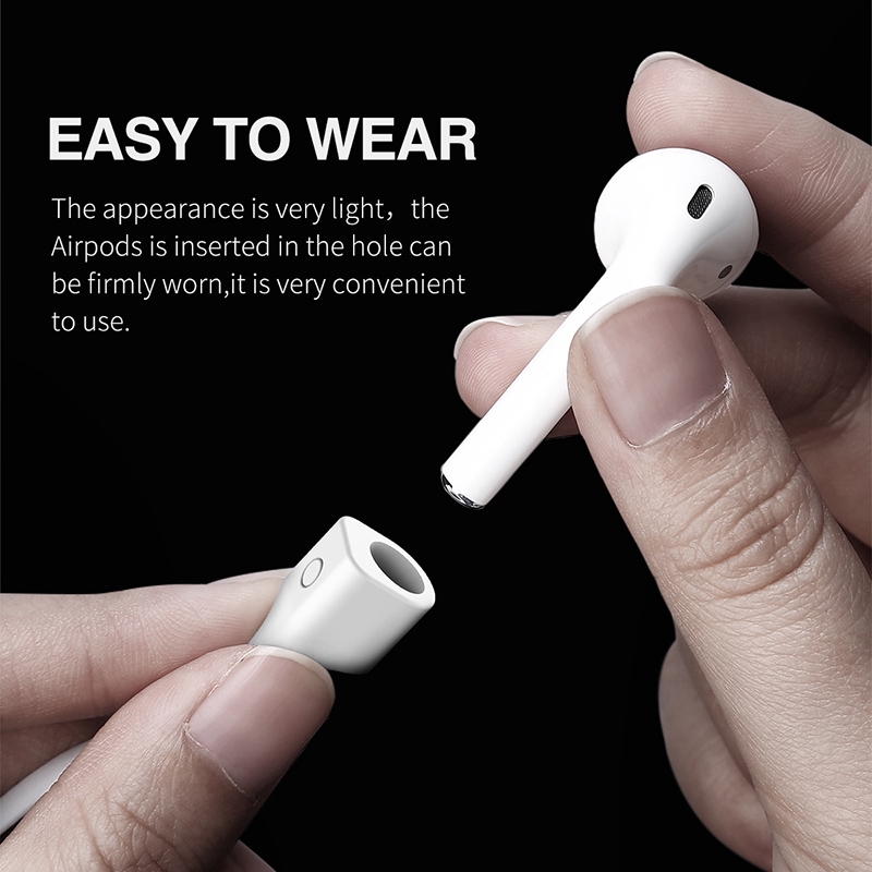 Dây silicon nam châm chống thất lạc thích hợp cho tai nghe Apple Airpods