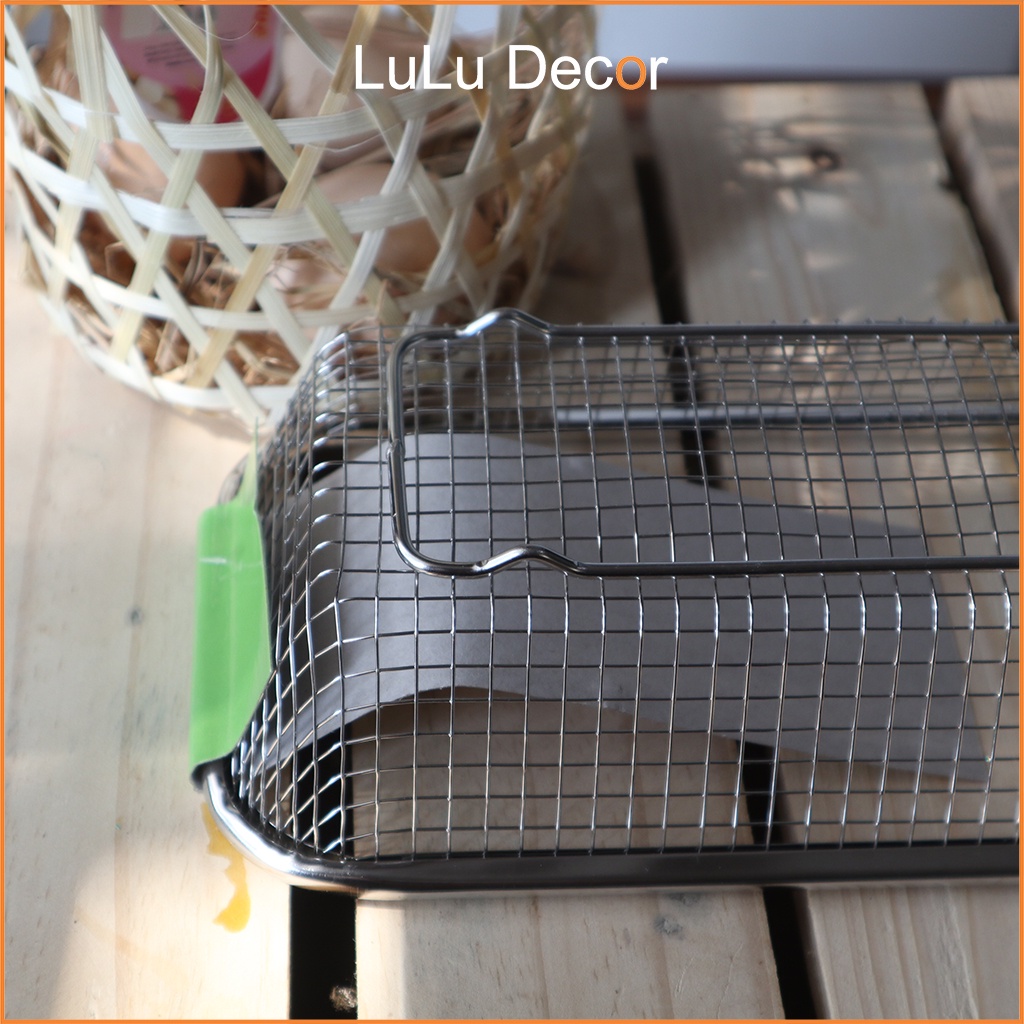 Rổ Lưới Inox 304 Đựng Rau, Củ, Quả, Đồ Ăn Chiên - Gia Dụng Nhà Bếp