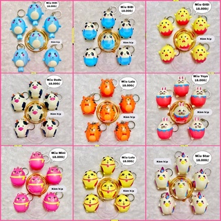 Squishy Thú Ú Mini Siêu Xinh Chất InDo Kèm Hộp Xinh Xắn Siêu Chậm Tăng